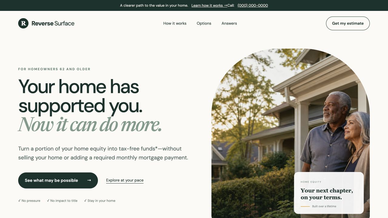 ReverseSurface homepage